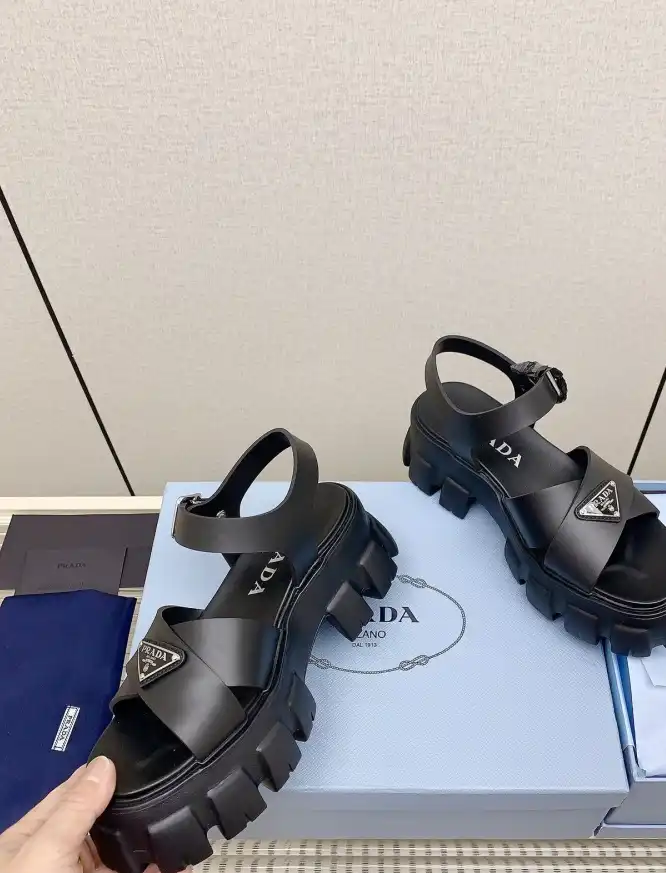 hype Prada Sandals