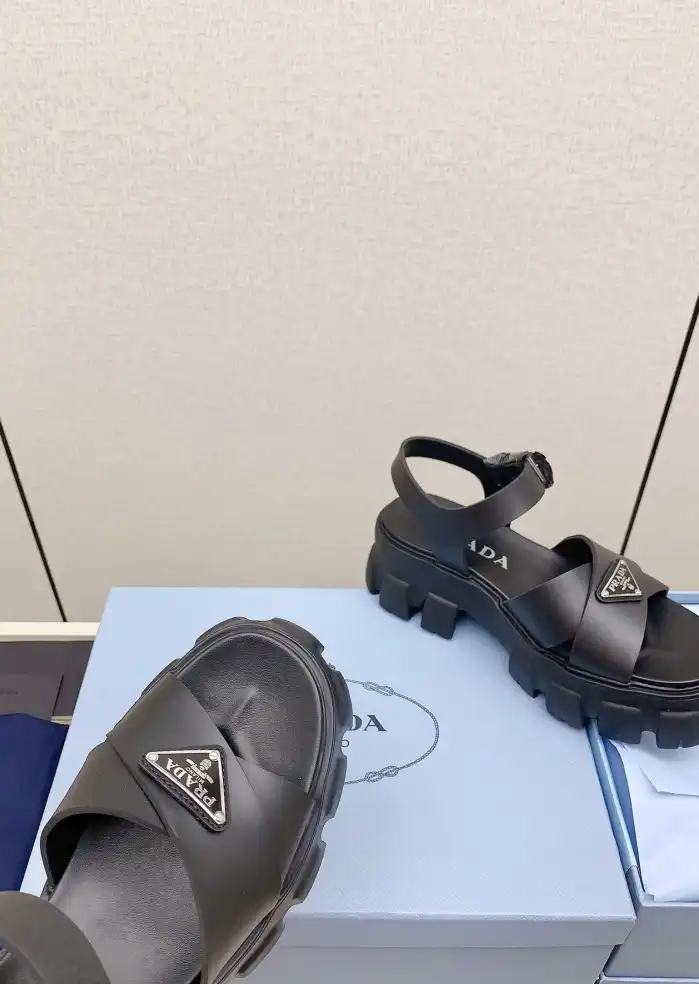 hype Prada Sandals