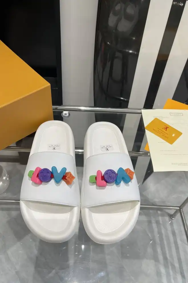 hype LV Slippers