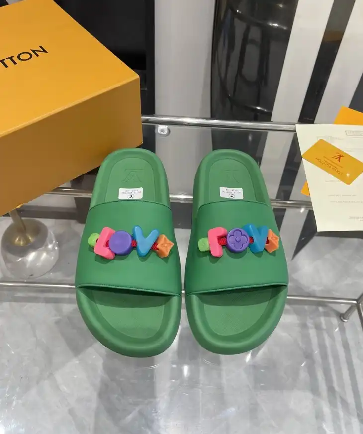 hype LV Slippers