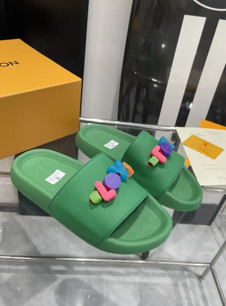 hype LV Slippers