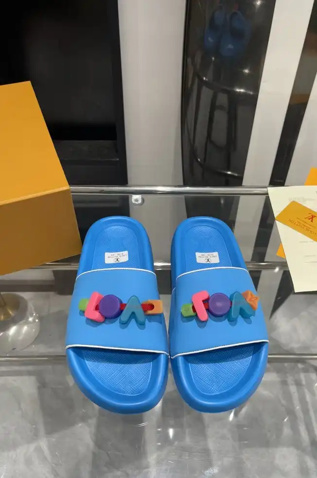 hype LV Slippers