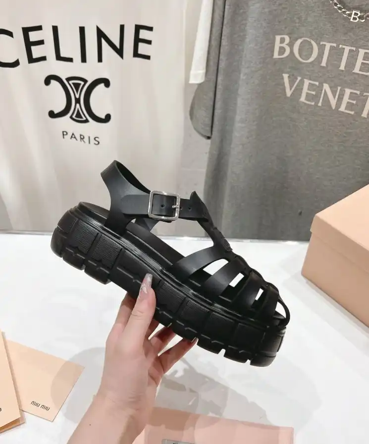 hype Miu Miu Sandals