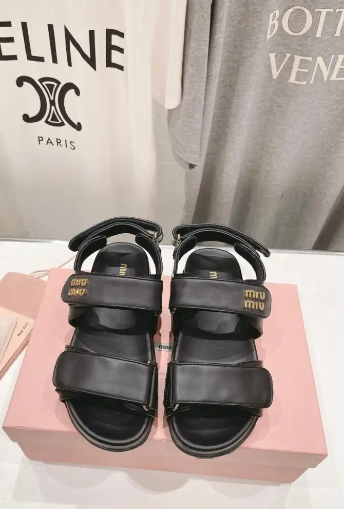 hype Miu Miu Sandals