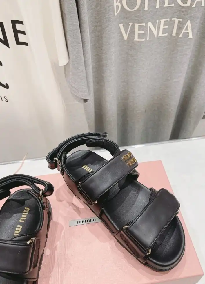 hype Miu Miu Sandals