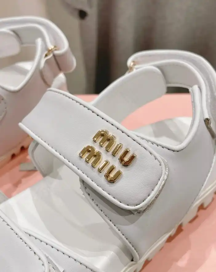 hype Miu Miu Sandals