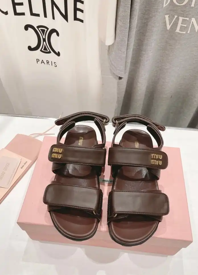 hype Miu Miu Sandals