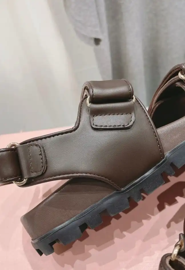 hype Miu Miu Sandals