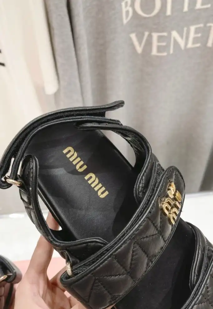 hype Miu Miu Sandals