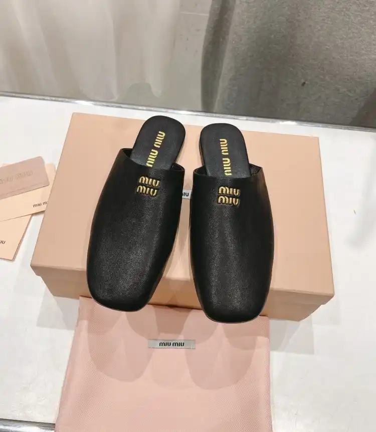 hype Miu Miu Slippers