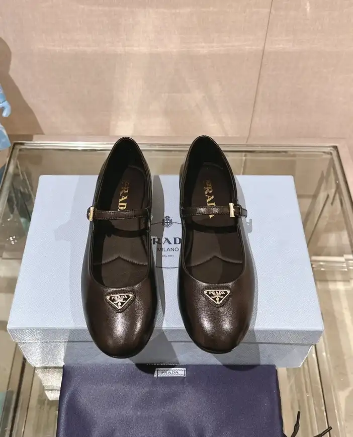 hype Prada flat shoes