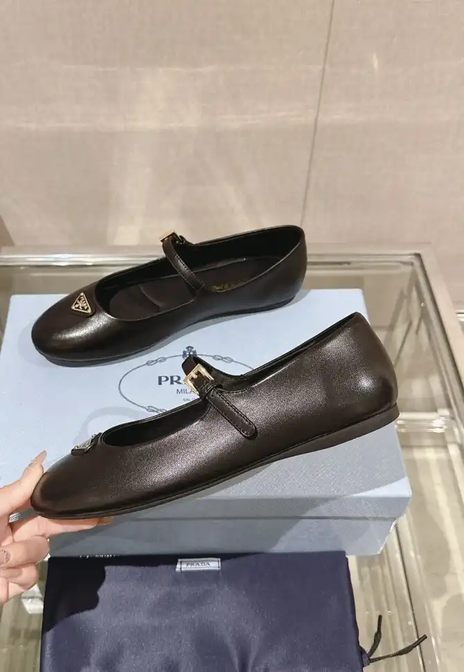 hype Prada flat shoes