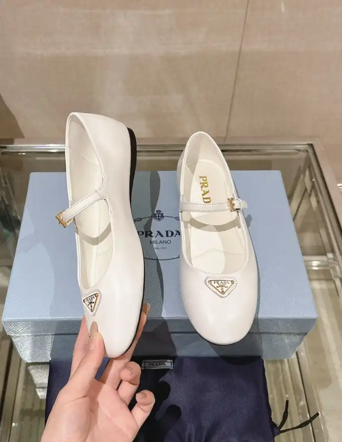 hype Prada flat shoes