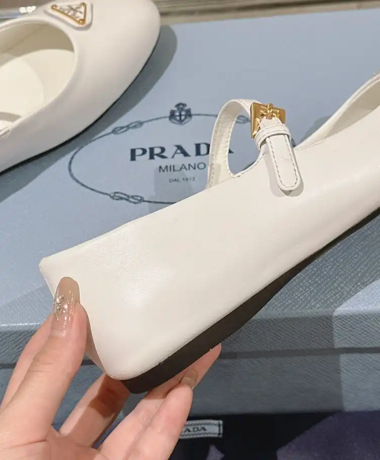 hype Prada flat shoes