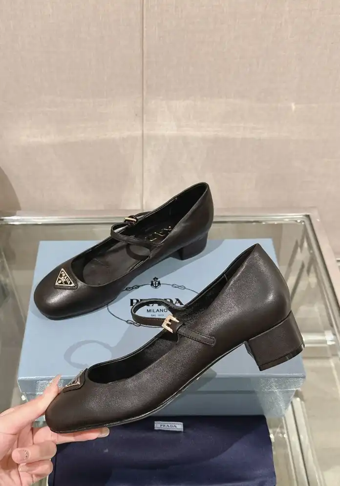 hype Prada flat shoes