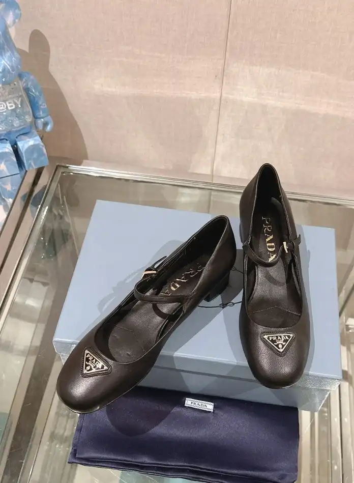 hype Prada flat shoes