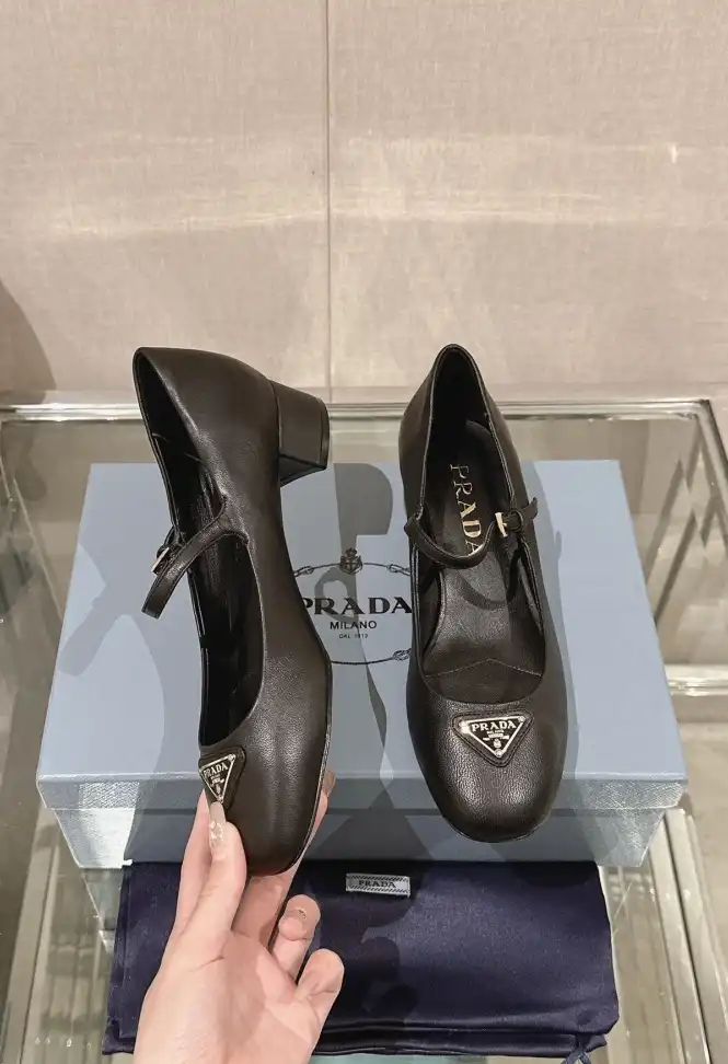 hype Prada flat shoes