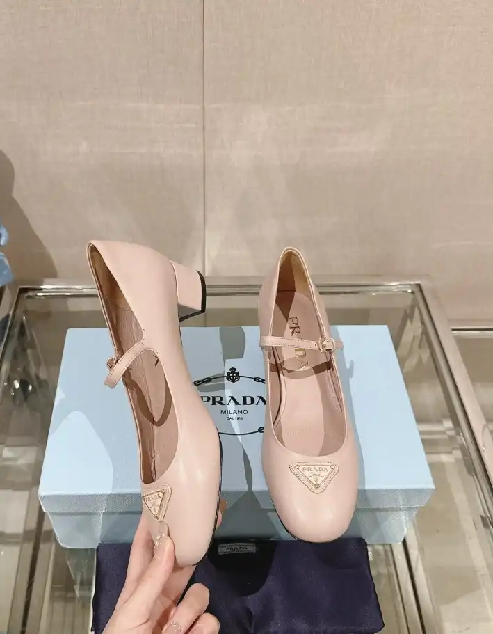 hype Prada flat shoes