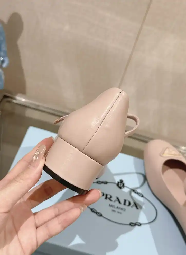 hype Prada flat shoes