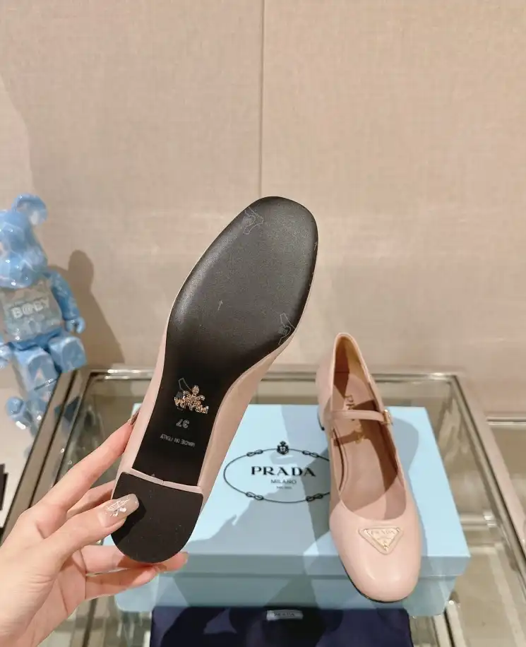 hype Prada flat shoes