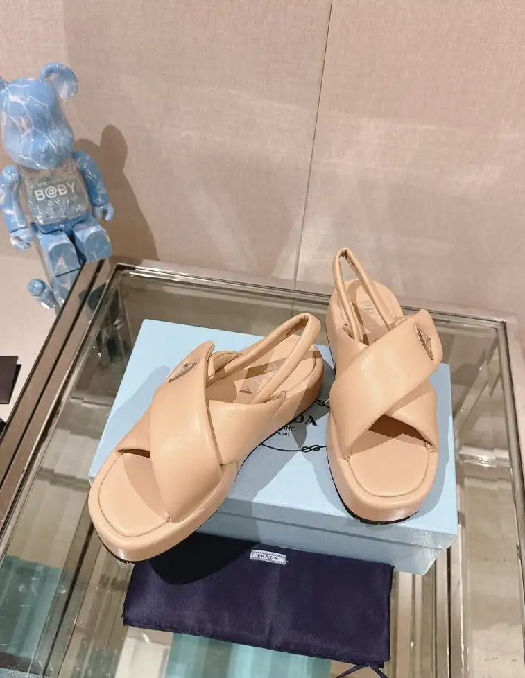 hype Prada Sandals