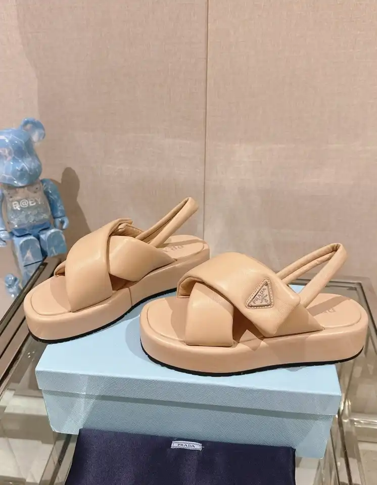 hype Prada Sandals