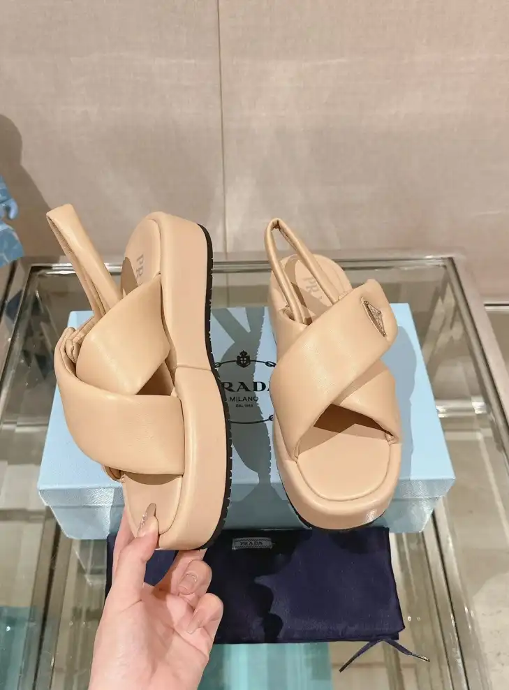 hype Prada Sandals