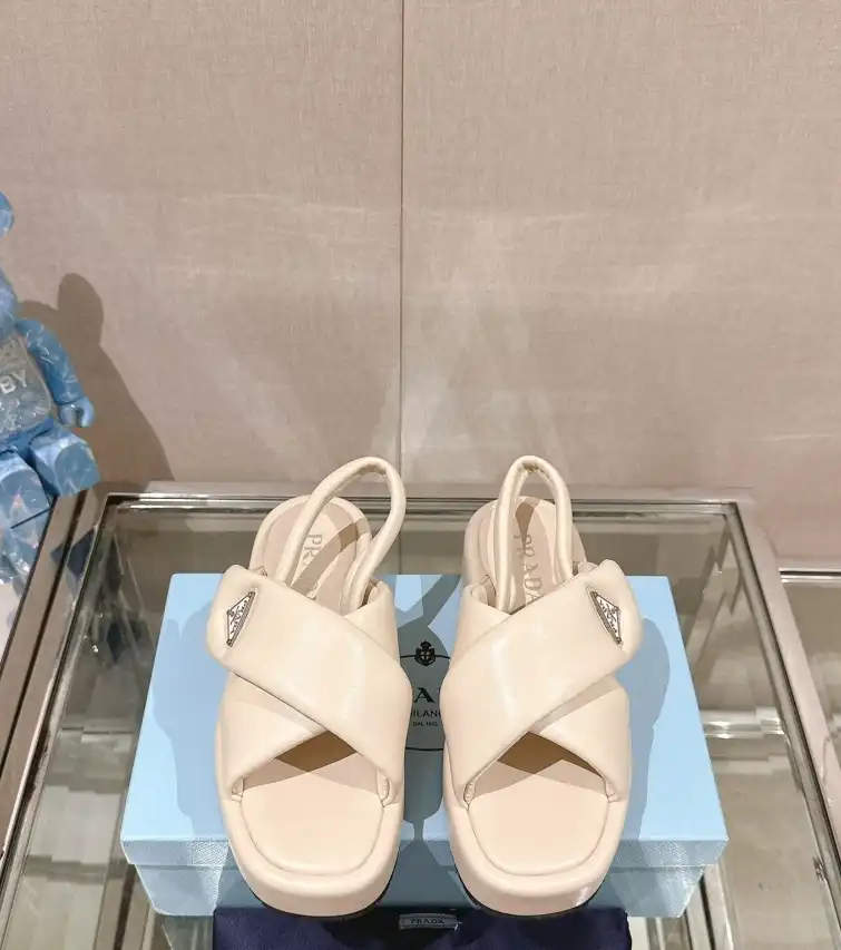 hype Prada Sandals