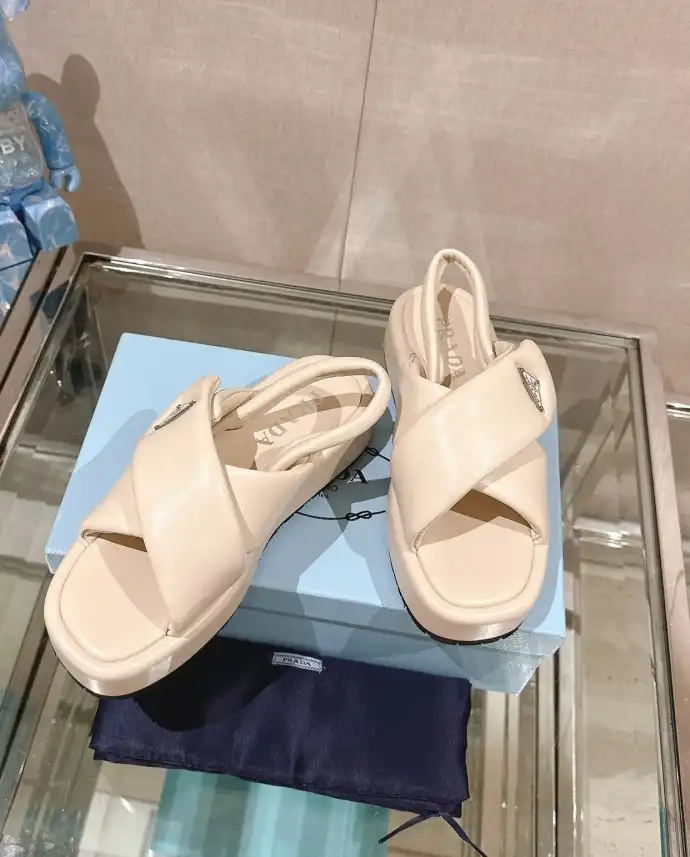 hype Prada Sandals