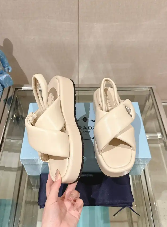 hype Prada Sandals