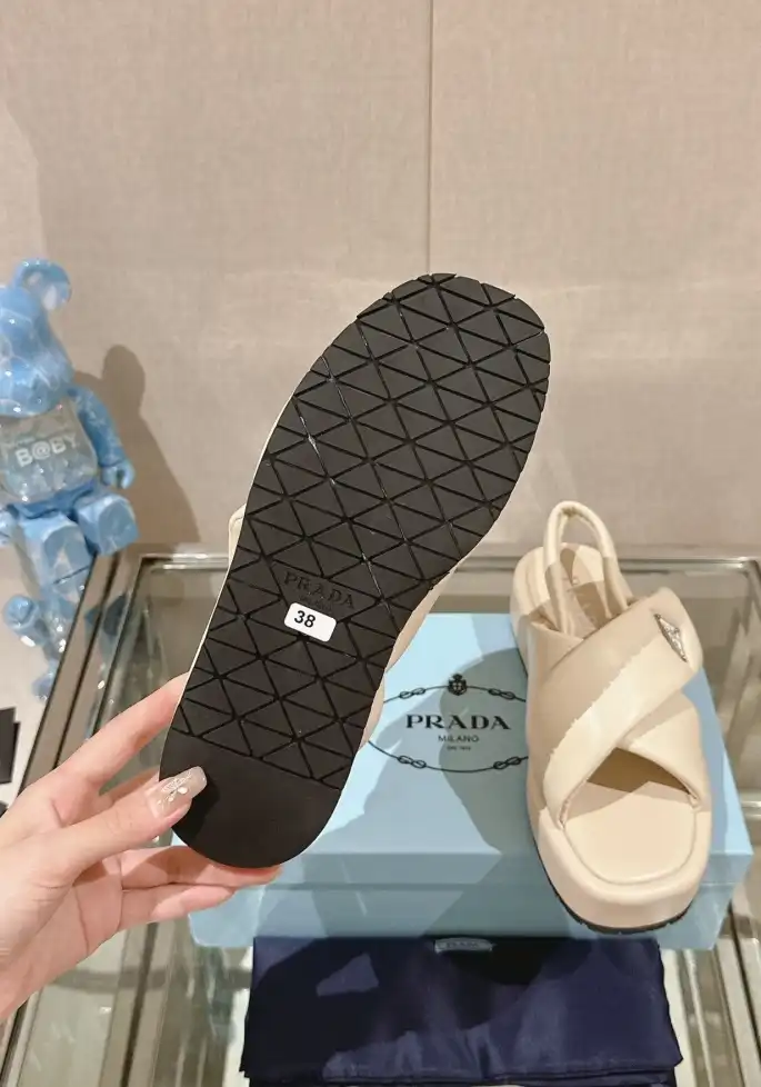 hype Prada Sandals