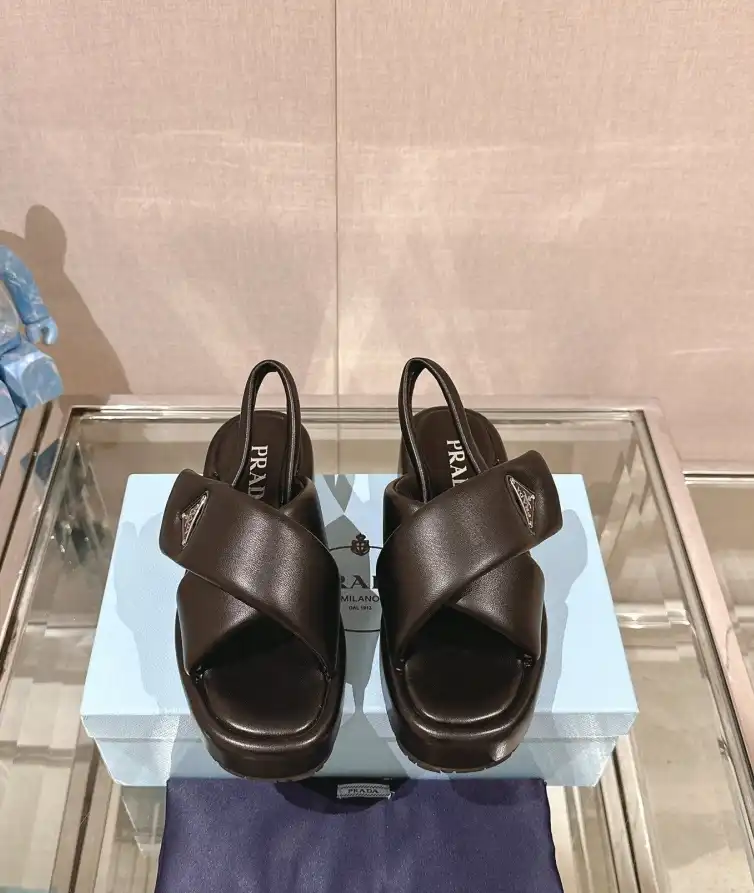 hype Prada Sandals