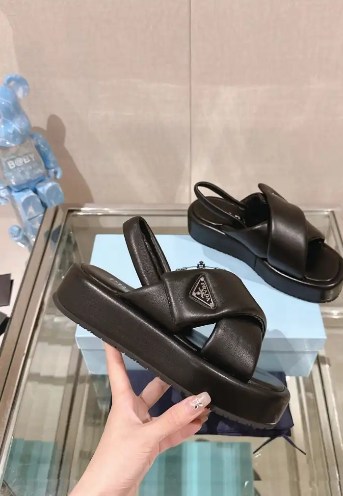 hype Prada Sandals