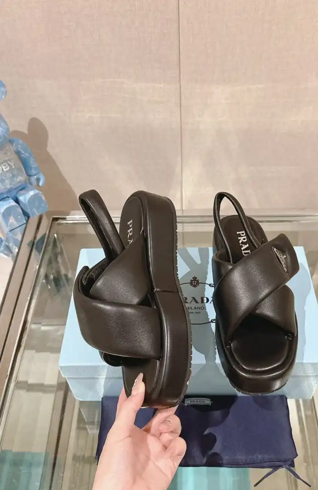 hype Prada Sandals