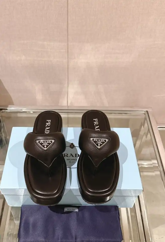 hype Prada Slippers