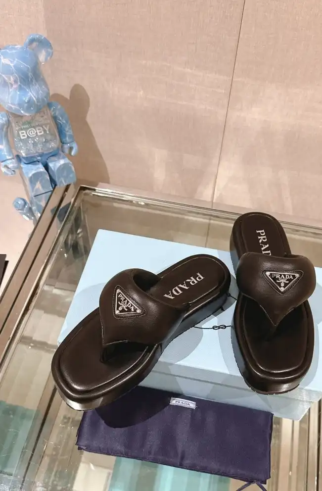 hype Prada Slippers