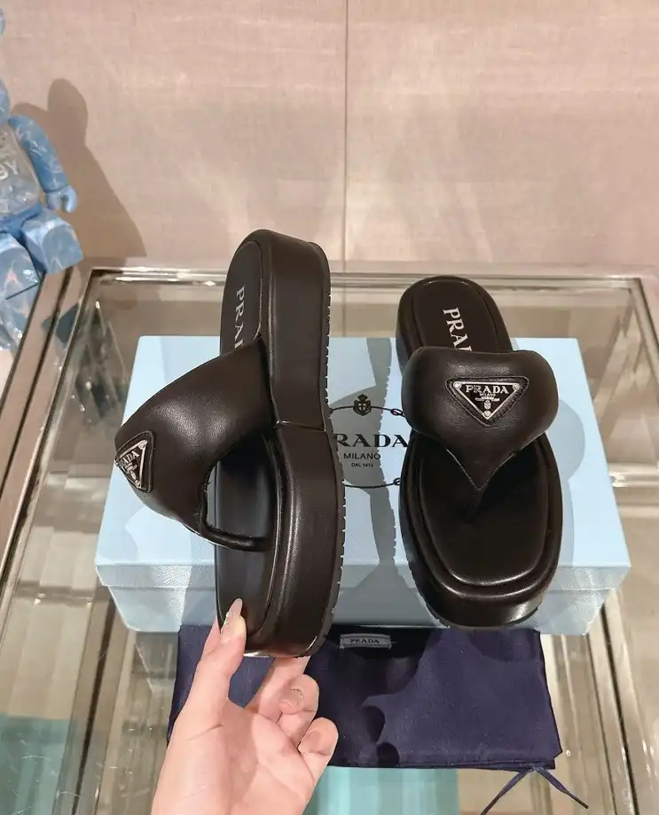 hype Prada Slippers