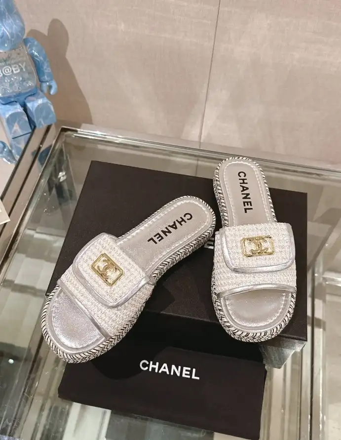 hype Chanel Slippers