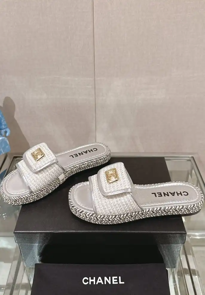 hype Chanel Slippers