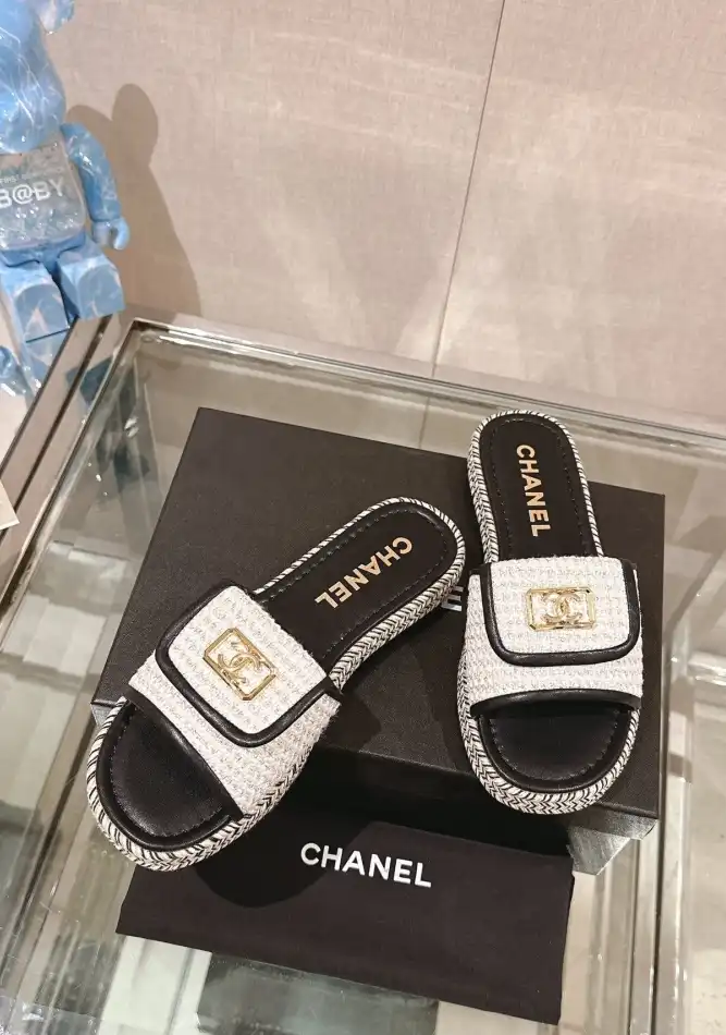 hype Chanel Slippers