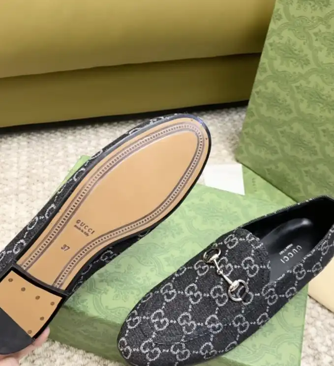 hype Gucci Leather Shoes