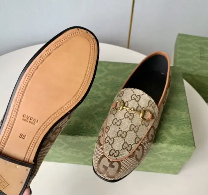 hype Gucci Leather Shoes