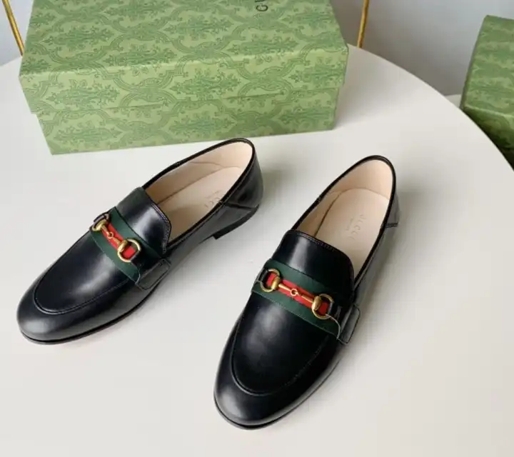 hype Gucci Leather Shoes