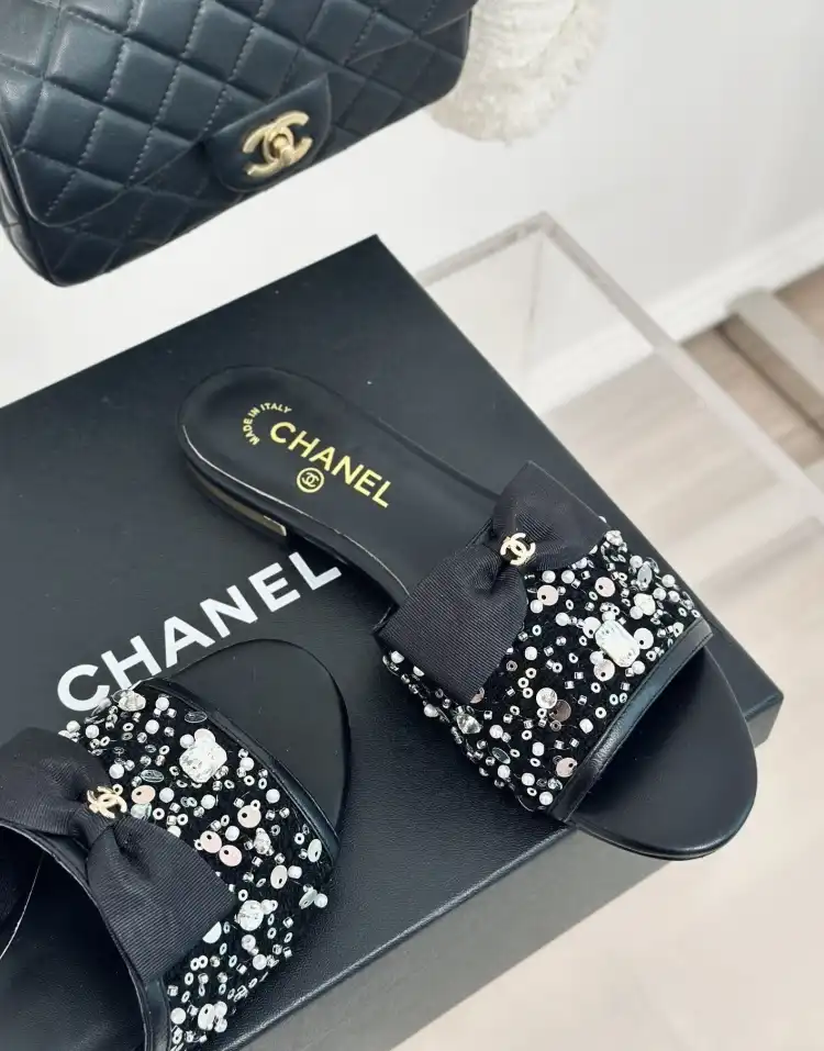 hype Chanel Slippers