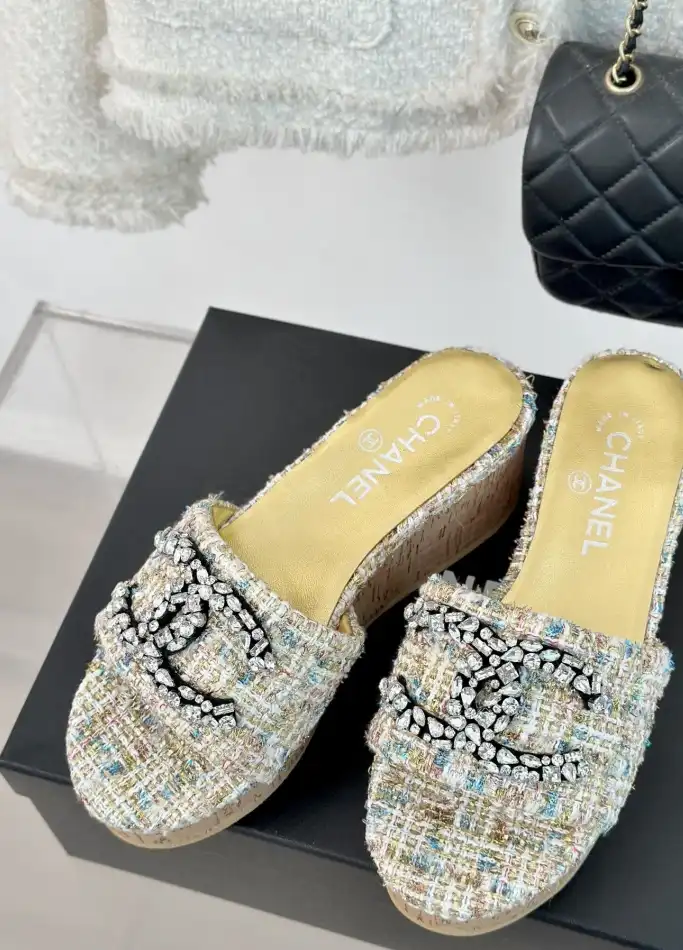 hype Chanel Slippers