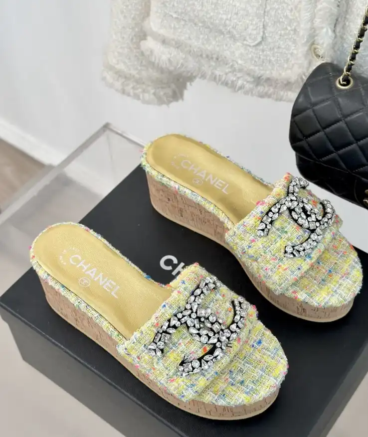 hype Chanel Slippers