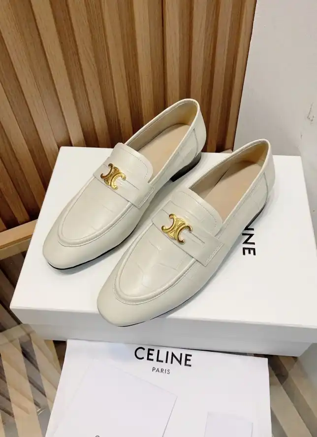 hype Celine Leather Shoes