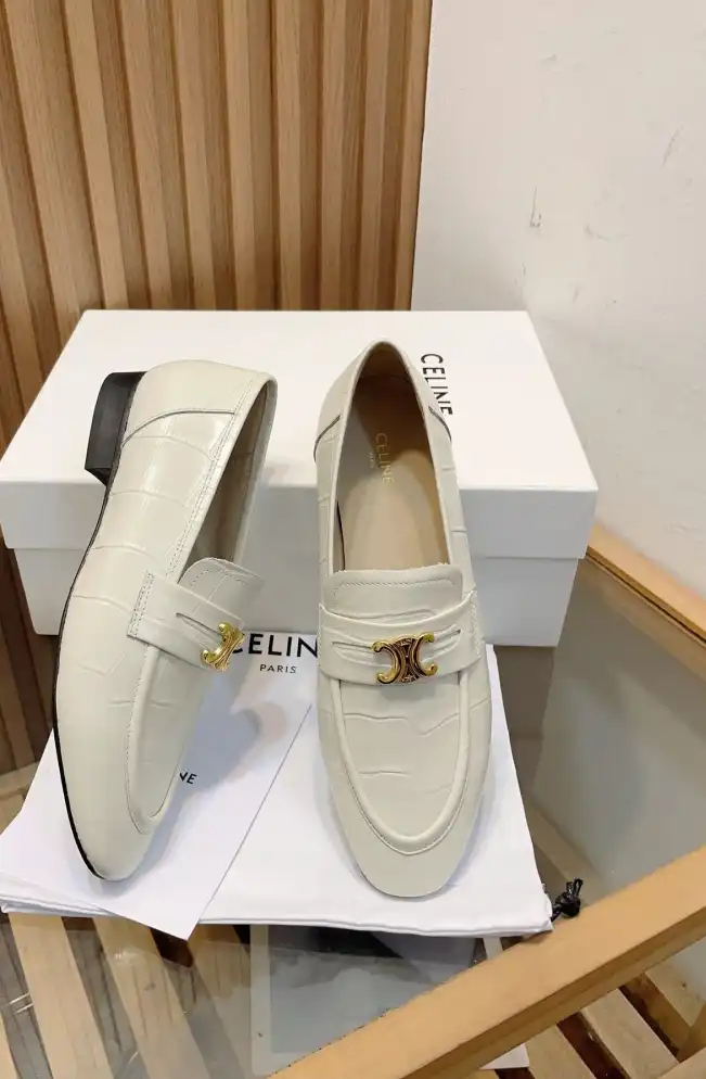 hype Celine Leather Shoes