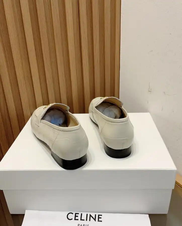 hype Celine Leather Shoes