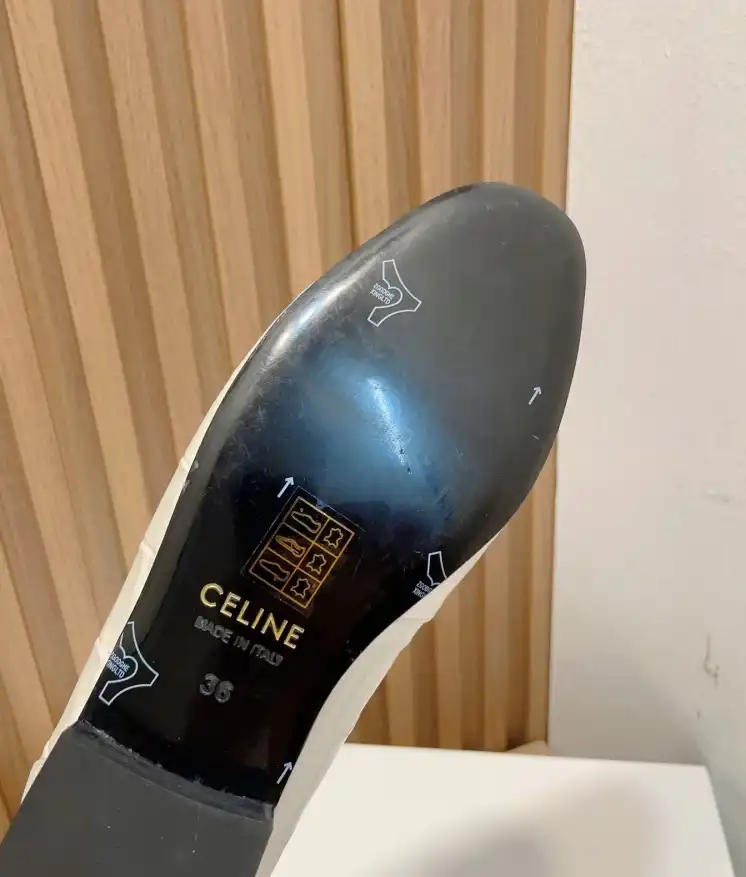 hype Celine Leather Shoes